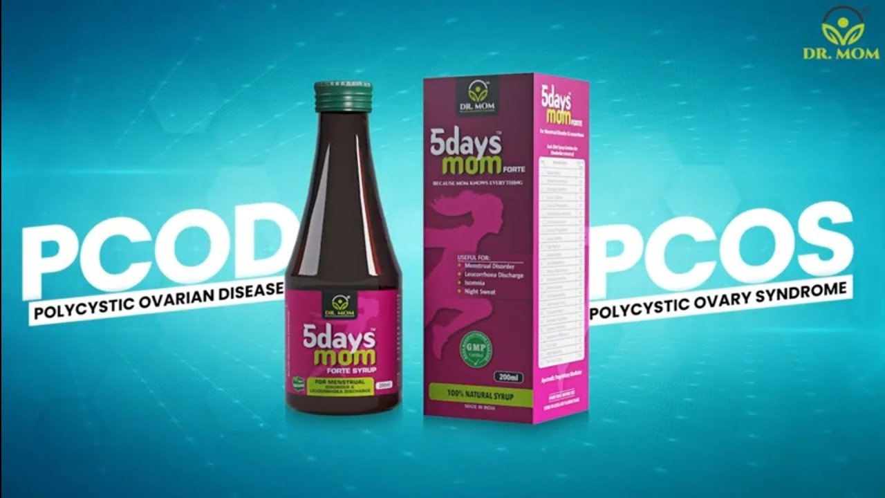 Dr. Mom's 5Days Mom Syrup | 100% Ayurvedic Syrup