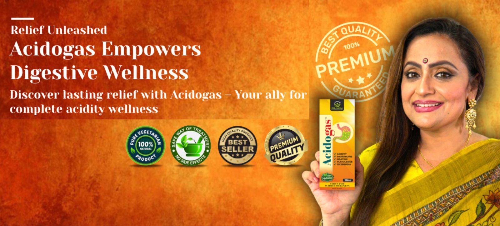 Dr. Mom’s Acidogas - Your Ayurvedic Elixir for Digestive Harmony